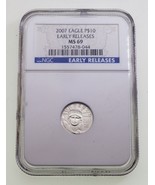 2006 P$10 1/10 Oz. American Platinum Eagle NGC MS69 Early Releases - £194.21 GBP