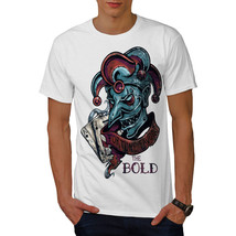 Wellcoda Laugh Poker Game Gamble Mens T-shirt, Card Graphic Design Printed Tee - £14.60 GBP+