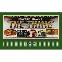 Ho 1 1/2&quot; X 3&quot; Billboard Sign Glossy Insert The Thing - £3.96 GBP