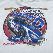 VTG 90s FORD Shirt Mens L Single Stitch The Need For Speed Racing Double... - $23.38