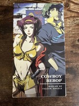 1999 Anime VHS Cowboy Bebop Vol 3 Ballad Of Fallen Angels Bandai Entertainment - £46.00 GBP