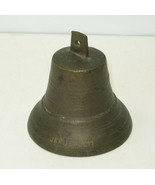 Antique Brass Etched Bell Jerusalem 4&quot; Clapper - £19.79 GBP