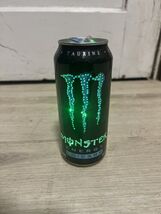 Monster Energy Lamp Can Collectible Desk Table Office Man Cave Piece - $10.86