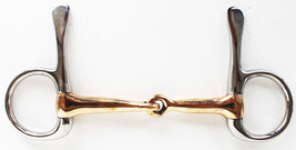Horse English Western Mouth Copper Jointed Snaffle Bit 35607 - $21.99
