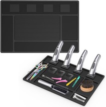 Magnetic Barber Mat for Clippers Station Barber Tool Organizer Mat Rubbe... - $51.76