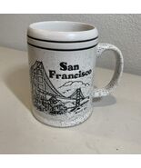 Vintage San Francisco Golden Gate White &amp; Black Coffee Mug/Cup 14 oz 4.5” - €16,41 EUR