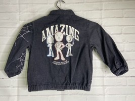 Marvel Comics Spidey and His Amazing Friends Denim Snap Jacket Toddler B... - £27.37 GBP