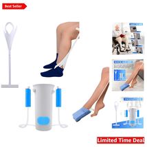 Lightweight Sock Puller Aid with Comfortable Grip - Easy Sock Application - $28.66