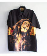 Vintage Bob Marley button shirt, Official Bob Marley shirt, Bob Marley D... - £54.66 GBP