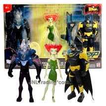 Year 2006 Dc Exp Figure Set - Mr. Freeze, Poison Ivy And Criminal Capture Batman - £47.68 GBP