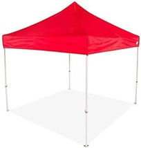 Impact Canopy 283140304 Outdoor Tent, 10 x 10 Pop Up Canopy, Steel Frame,, Red - £312.14 GBP