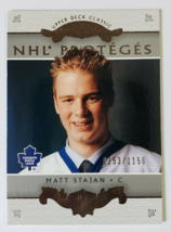 2004 Matt Stajan Upper Deck Proteges Classic 166 Nhl Hockey Card /1150 Toronto - $6.99