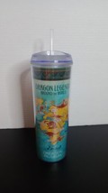 CREATION MUSEUM Dragon Legends Around the World 24 OZ Travel Tumbler  With Straw - £11.09 GBP