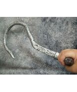 Jumbo Fake Slaughtering Hook Costume Prop Haunted Butcher Meat Shop Scar... - $342.41 MXN