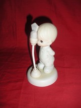 Precious Moments &quot;Baby&#39;s First Words&quot; Figurine 1992 #527238 Enesco Retired - £6.38 GBP