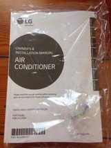 LG Manual For AC Air Conditioner Simple Wired Remote ControlThermostat P... - £15.16 GBP