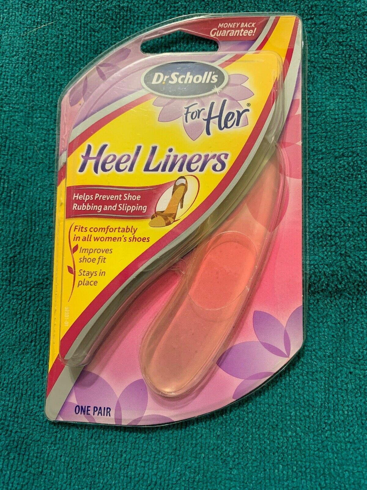 Dr Scholls Heel Liner For Her Clear Shoe Insoles Women Silicone Gel Liners - $7.49