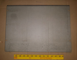 21AA57 PERFORATED SHEET STEEL: 16-3/4&quot; X 12-1/4&quot; OVERALL, 15-1/2&quot; X 11-1... - £6.67 GBP