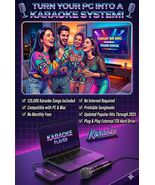 Computer Karaoke w/Player 120K Songs From Your Laptop Compatible with PC... - $179.00