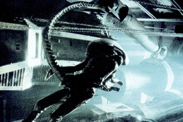 Aliens full length of the Alien walking inside space ship[ 8x12 inch real photo - £12.78 GBP