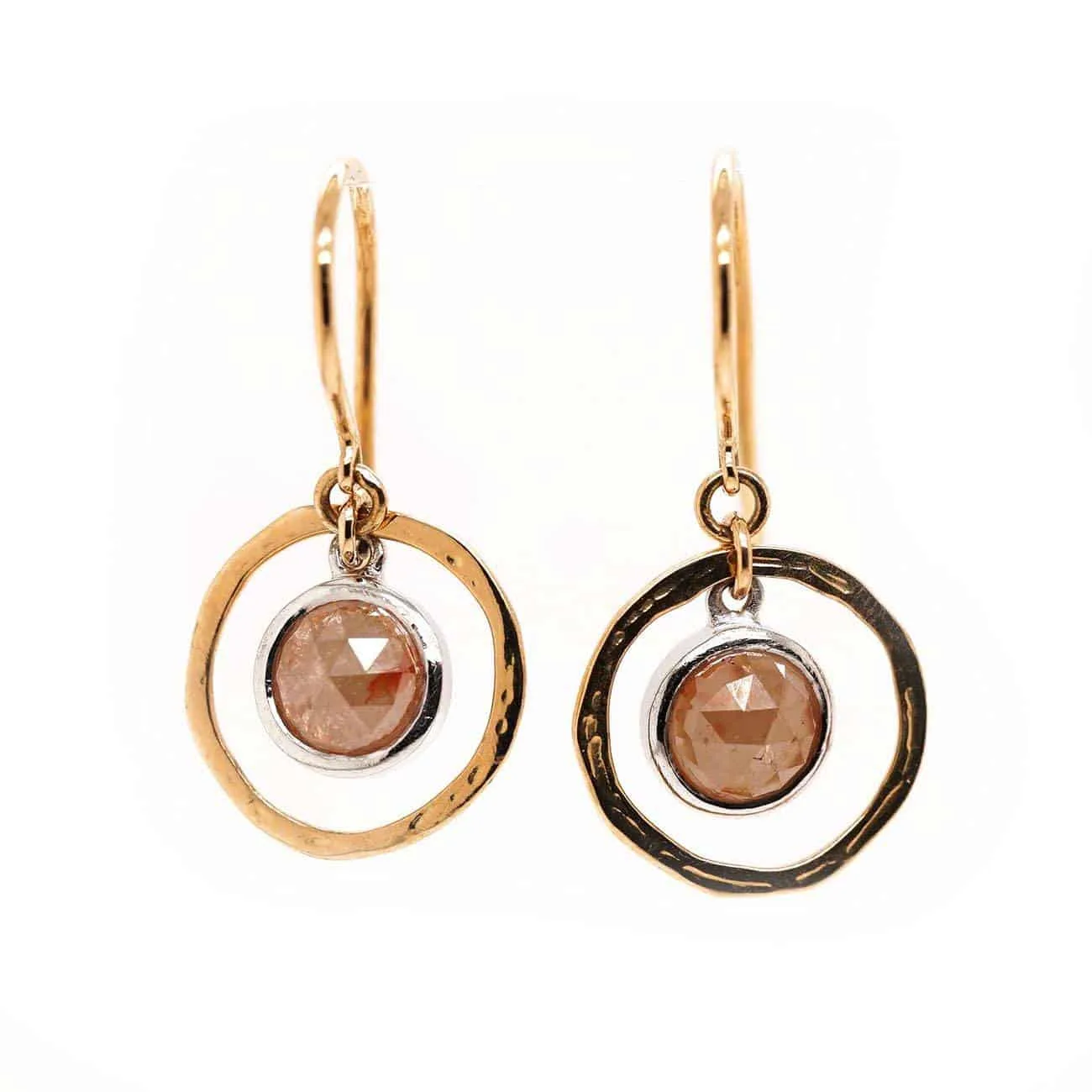 Rose Cut Diamond Earring  - $1,065.00