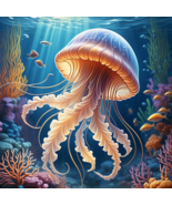 Digital Wall Art - Title: Whispers of the Unseen Current - $6.32 CAD