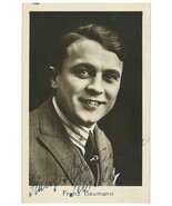 Franz Baumann Postcard SIGNED BY FRANZ BAUMANN German Actor, Songwriter,... - $171.50 CAD