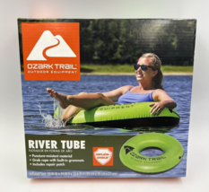 River Tube Green Inflatable Water Pool Float - NEW Ozark Trail - £10.38 GBP