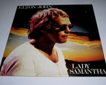 Elton John Lady Samantha UK Import Record Album Vinyl Vintage 1980 DJM 2... - $29.99