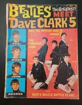 1964 The Beatles Magazine-The Greatest Meet Dave Clark 5 - £31.13 GBP