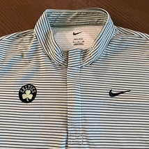 Nike Dri-Fit 1/4 Zip Pullover Men&#39;s XL Green Striped Boston Celtics Long... - $1,119.92 MXN