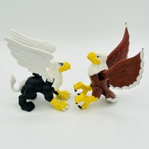 2 Imaginext Fisher Price Eagle Bird and Griffin Knight Castle Mountain Figures - £9.40 GBP