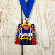 Rock N Roll 1/2 Marathon Virginia Beach 2005 Finisher Medal Lanyard - £18.32 GBP