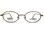 uvex Safety Eyeglasses Frames T115 DBZ Shiny Brown Dark Bronze Z87-2 49-... - $32.51