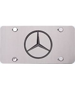 Mercedes Benz  3d chrome star  License Plate  &amp; Protective Plate Lens - $39.00