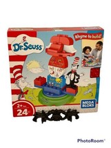 Mega Bloks Dr. Seuss Cat in The Hat Carousel Building Set (24 Piece) New - $14.01