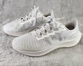 Nike Air Zoom Pegasus 37 Shoes Womens Size 11 Gray Metallic Running Snea... - £60.73 GBP