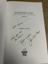 Mississippi author SIGNED Rainbow&#39;s End by John Floyd mystery crime HC S... - £15.19 GBP