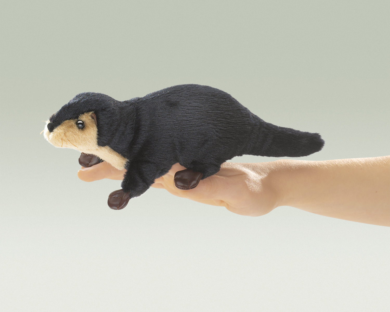 Mini River Otter Finger Puppet - Folkmanis (2684) - $8.99