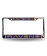 NFL Baltimore Ravens Laser Chrome Acrylic License Plate Frame - $41.01 CAD