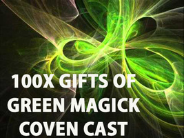 100X COVEN WORK GIFTS OF GREEN MAGICK BLESSINGS NATURE FAMILY MAGICK Cassia4  image 2