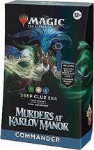 Magic The Gathering Murders At Karlov Manor Deep Clue Sea Commander Deck - $64.99
