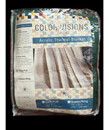 NOS Vintage Stevens Acrylic Thermal Waffle Blanket Twin Green 72”x90” US... - $1,280.98 MXN