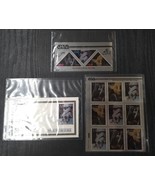 Star Wars Original Trilogy Stamp Collection First Day Issue plus Certs o... - $43.01 CAD