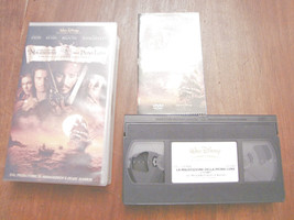 Vhs Videocassetta La Maledizione Della Prima Luna Pirates Of The Caribean 2004 - $15.02