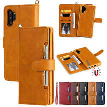 For Samsung S20FE Note 20+/9/8 S10(5G) S9+ S8 Leather Wallet Magnetic flip case - £41.99 GBP