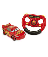 Disney Pixar Cars 3 Lightning McQueen RC Remote Control Car Works New Ba... - $19.79
