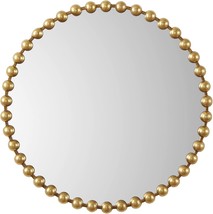 Madison Park Signature Wall Décor Marlowe Metal Spherical Frame Round, Gold - £160.33 GBP