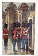 Changing Sentries Buckingham Palace Military London Tuck Oilette 3546 H.... - $12.00