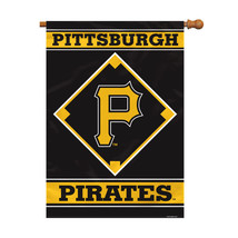 Pittsburgh Pirates Flag 28x40 House 1-Sided CO - $792.01 MXN